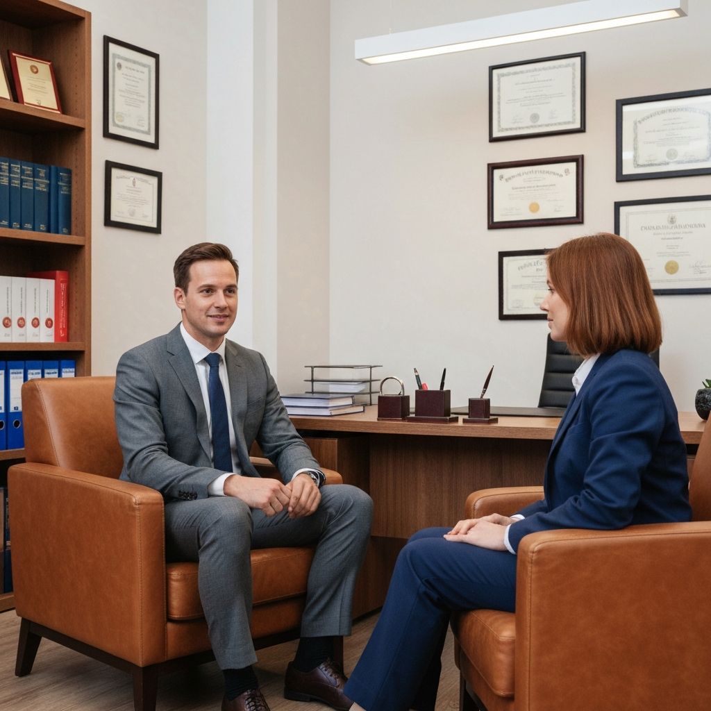 Consulta legal con cliente